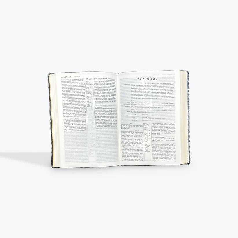 Santa Biblia | RVR 1960 | Ultrafina | Letra grande | Negra | Edición de referencia