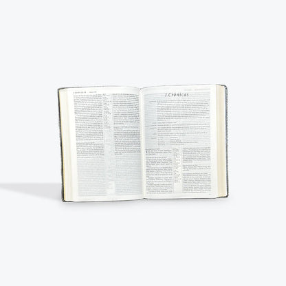 Santa Biblia | RVR 1960 | Ultrafina | Letra grande | Negra | Edición de referencia