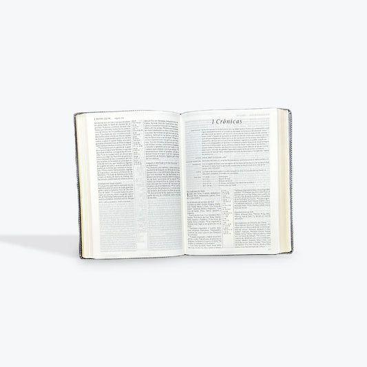 Santa Biblia | RVR 1960 | Ultrafina | Letra grande | Negra | Edición de referencia