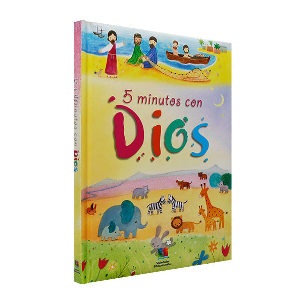 5 Minutos con Dios | Traducción Lenguaje Actual | Tapa dura | Infantil | 3 a 9 años