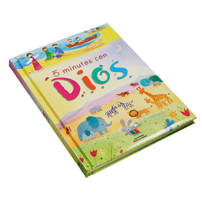 5 Minutos con Dios | Traducción Lenguaje Actual | Tapa dura | Infantil | 3 a 9 años