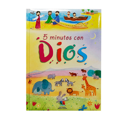 5 Minutos con Dios | Traducción Lenguaje Actual | Tapa dura | Infantil | 3 a 9 años