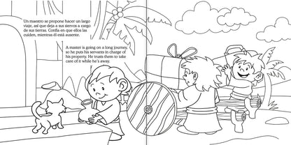 Noé y El siervo fiel – Cuaderno para colorear