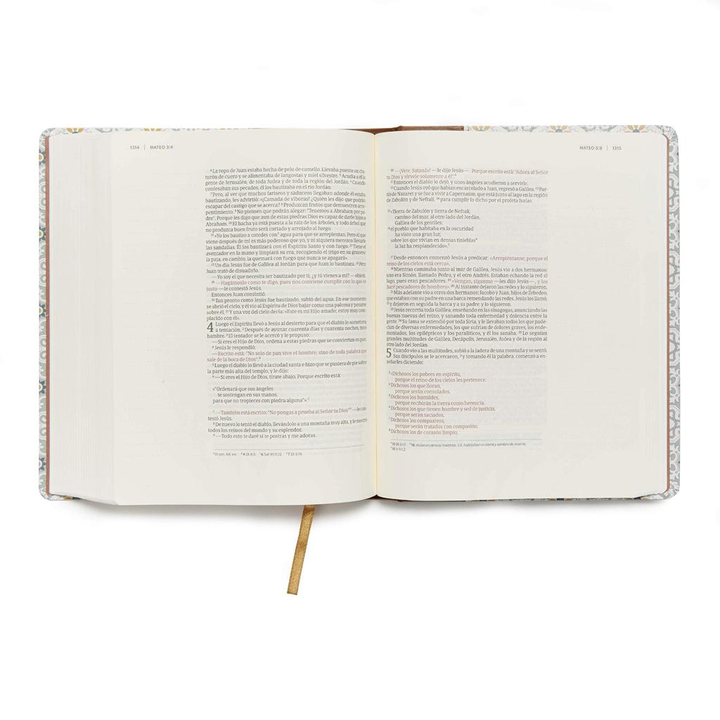 Biblia de Apuntes | NVI | Letra grande | Tapa dura | Palabras en rojo