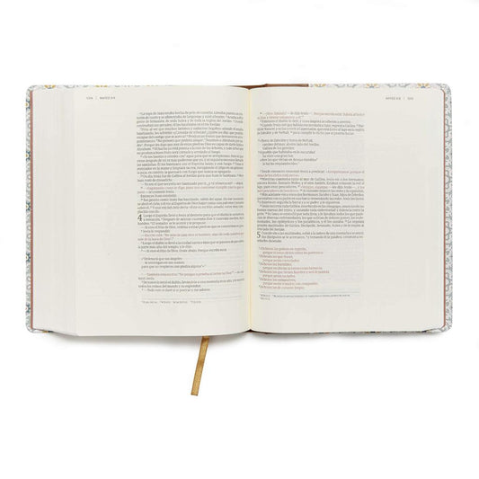 Biblia de Apuntes | NVI | Letra grande | Tapa dura | Palabras en rojo