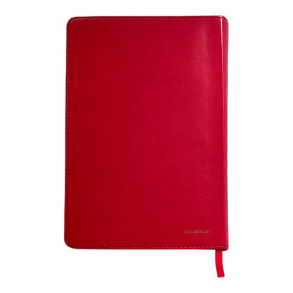 Biblia Reina Valera 1960 | Tamaño manual | Letra grande 12 pts | Imitación piel rosa oscuro | Colección clásica