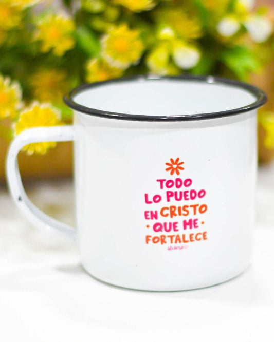 Tazas Enlozadas con Mensajes Inspiradores