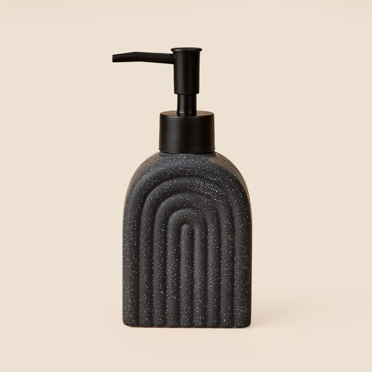 Set de Baño | Cerámica | 3 piezas | Negro
