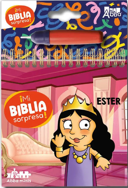 Ester | Libro para pintar con agua