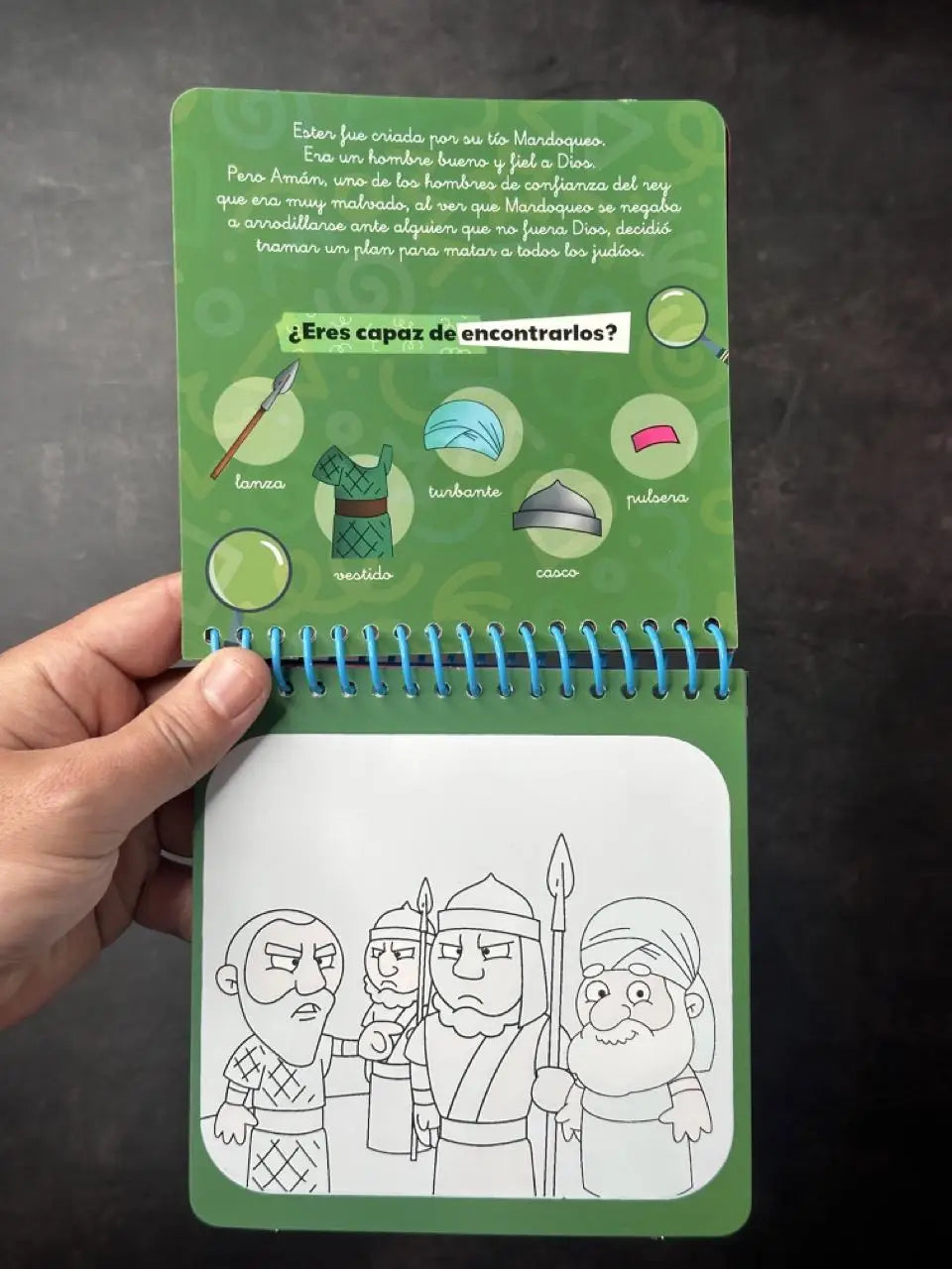 Ester | Libro para pintar con agua