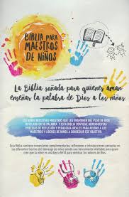 Biblia para maestros de niños | E625 – Edición especial para líderes y educadores