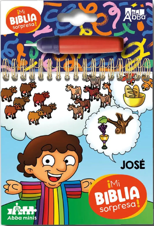 José | Libro para pintar con agua