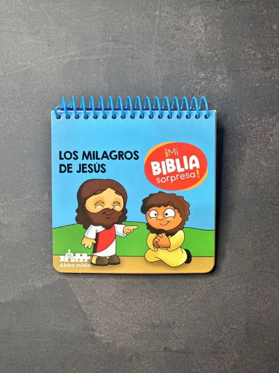 Los milagros de Jesús | Libro para pintar con agua