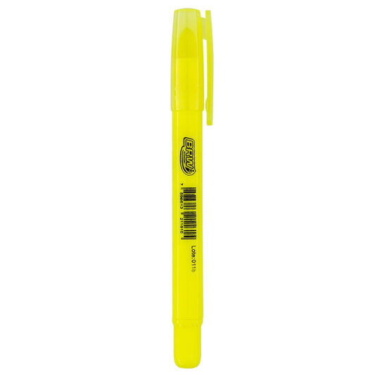 Marcador BRW Fluorescente Amarillo en Gel