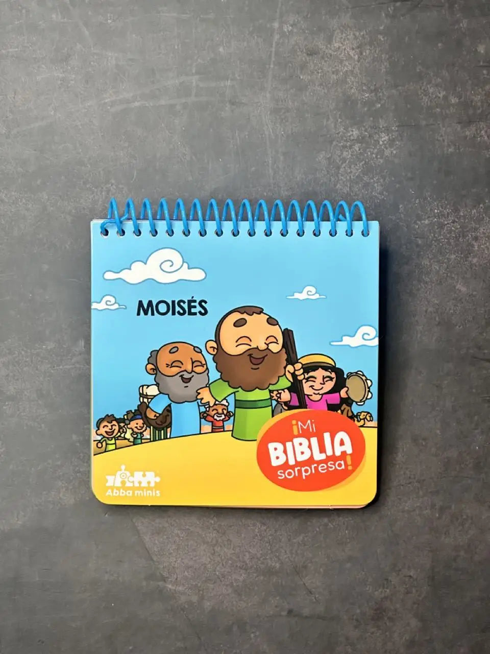 Moisés | Libro para pintar con agua