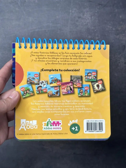 Moisés | Libro para pintar con agua