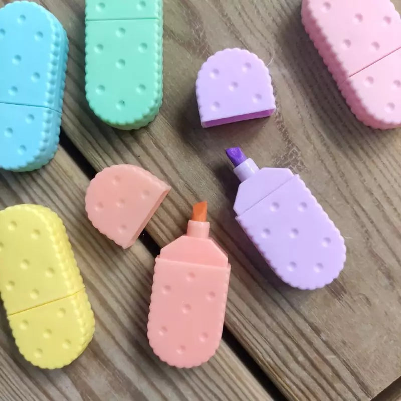 Pincel Marcador | Kit de 6 resaltadores mini