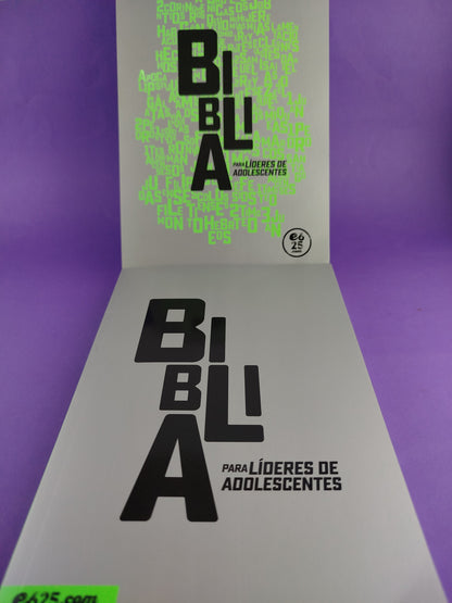 Biblia para líderes de adolescentes | Edición especial con enfoque pedagógico y pastoral